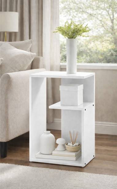 Enigmatic Woodworks Wooden Modern End Table, Home Decor for Living Room Plant Stand, Bed Side Table Solid Wood End Table