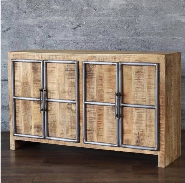 ABC Solid Wood Bedside Table