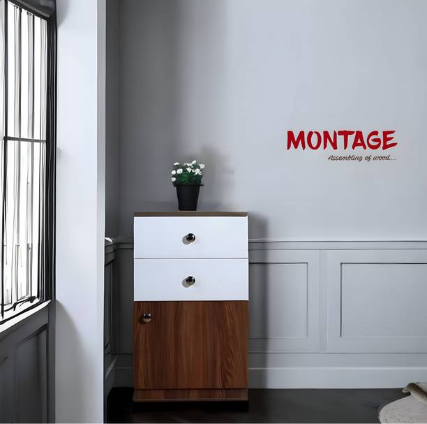 MONTAGE 1 side table Engineered Wood Bedside Table