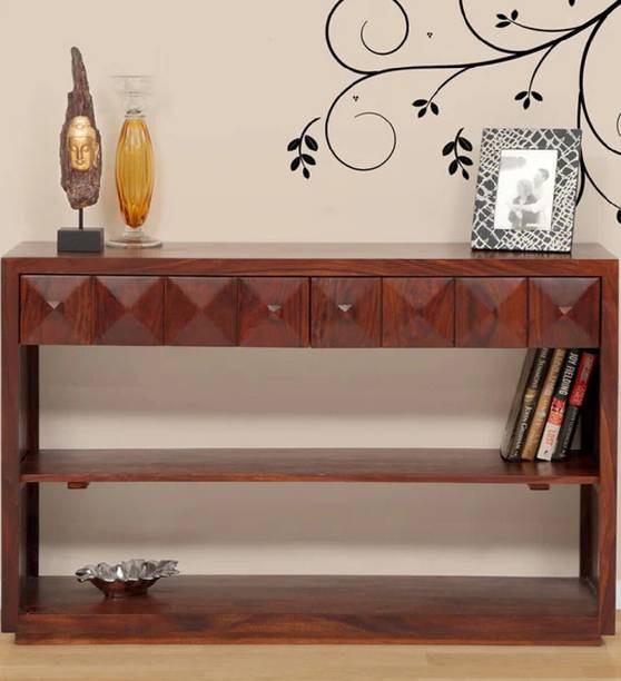 Allie Wood Rosewood (Sheesham) Solid Wood Console Table