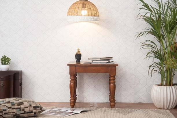 Furnishilp Solid Mango wood Bedside Table | Nightstand Side Table for Bedroom Solid Wood Side Table