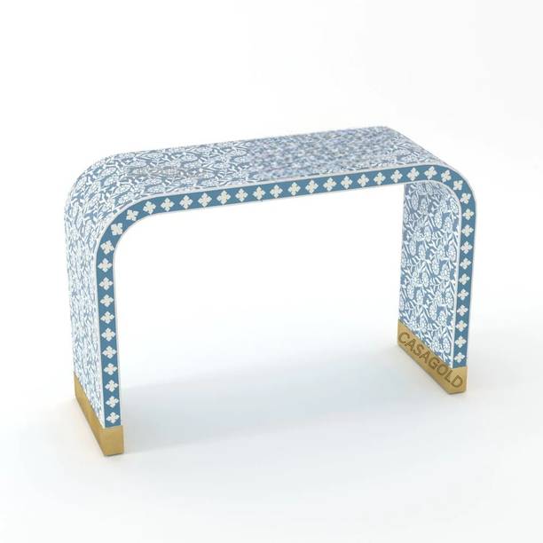 JODHA Bone Inlay Sunflower Solid Wood Side Table