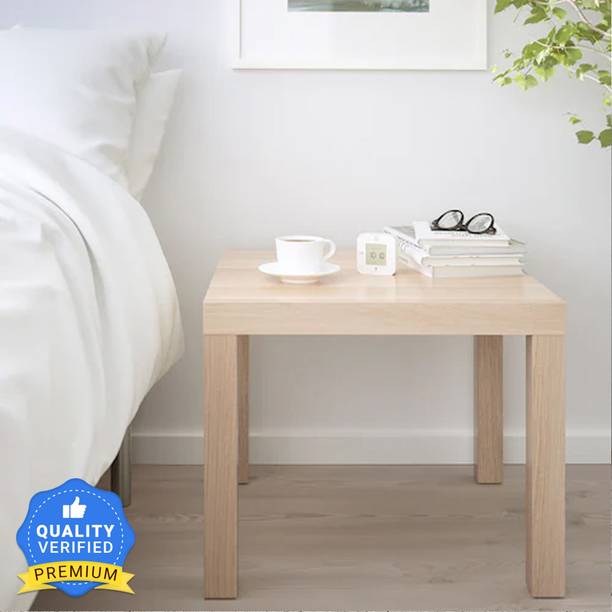 IKEA Lack Side Table for Living Room, Bed Room 55X55CM (BEIGE) Engineered Wood Side Table