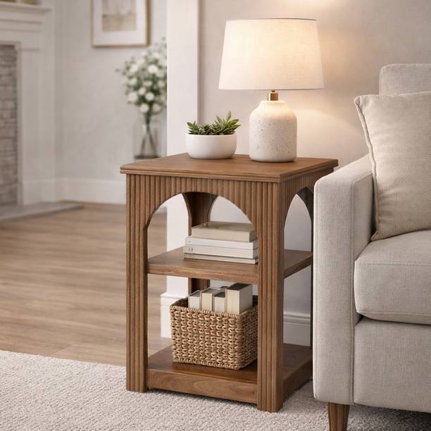Olivenest Geelong Side Table Solid Wood Side Table