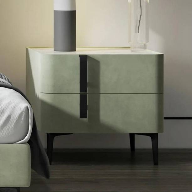 NG Decor Bedroom Living Room End Side Table With Storage Drawer Cabinet Night Stand Engineered Wood Bedside Table