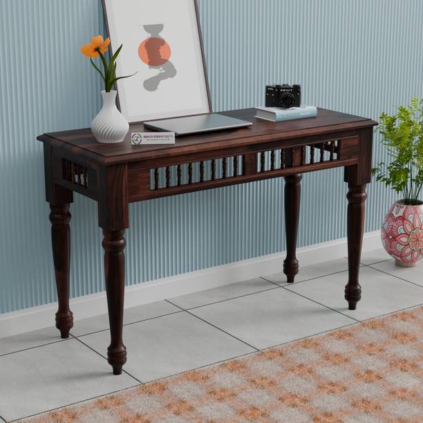 jangid Handicraft Wooden Console Table for Living Room | Solid Sheesham Wood Entryway Table Solid Wood Console Table