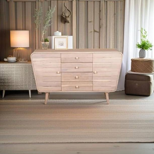 ABC sideboard with 4 drawer Solid Wood Corner Table