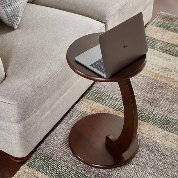 TWIZAN Wooden Coffee table For Living Room Sofa Side Table Solid Wood Side Table