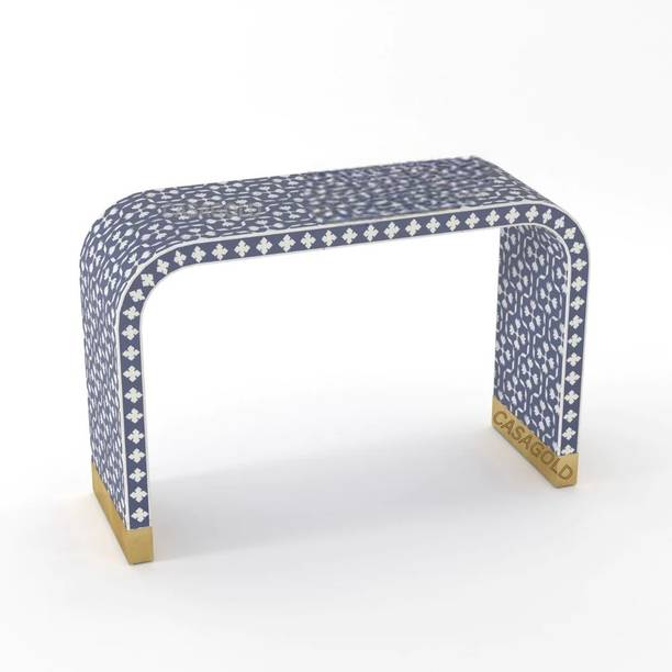 JODHA Bone Inlay Floral Solid Wood Console Table