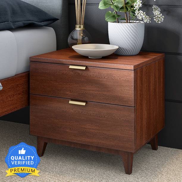 Durian Pure Garren Engineered Wood Bedside Table