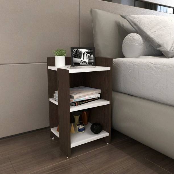 ESTANTERIA Prime Bedside Table For home furniture, Stylish Side Table, Engineered Wood Side Table
