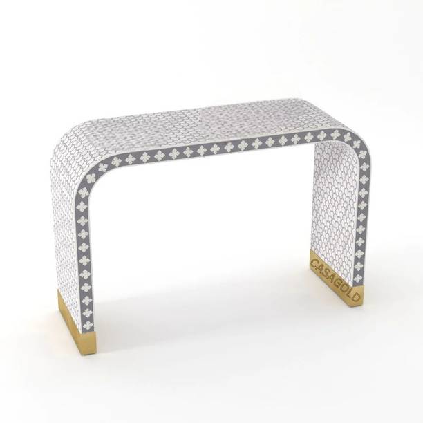 JODHA Bone Inlay Targua Solid Wood Console Table