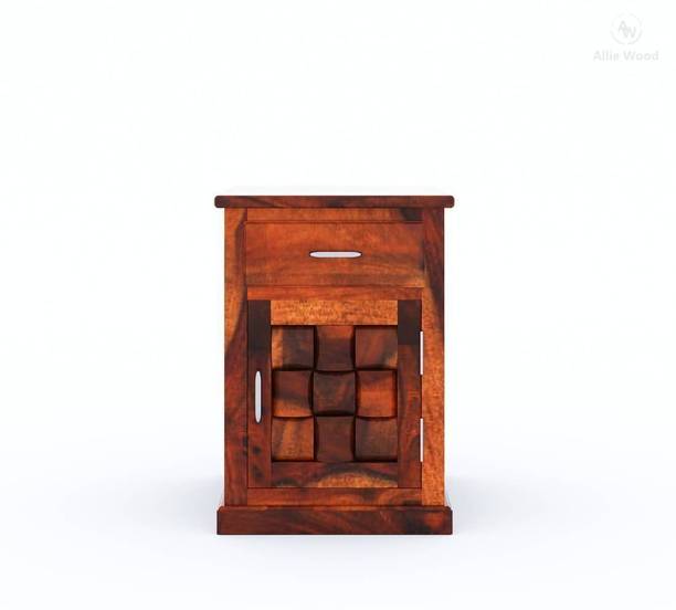 Devsignature Solid Sheesham Wood Bed Side Table For Bed Room Solid Wood Bedside Table