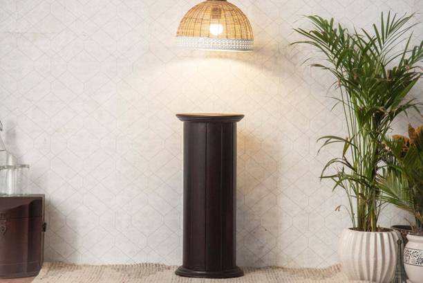 Furnishilp Solid sheesham wood side table | Nightstand Side Table for Bedroom Solid Wood Bedside Table