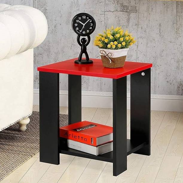 CraftOnline Folding Side Stool for Living Rooms and Office | Small Side Table Engineered Wood Side Table