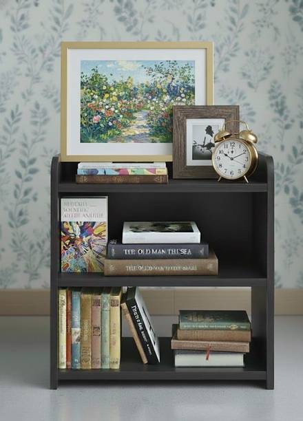NP HANDICRAFT MDF Wood Stylish End Table | Living Room or Bedroom Side Table | Engineered Wood Bedside Table
