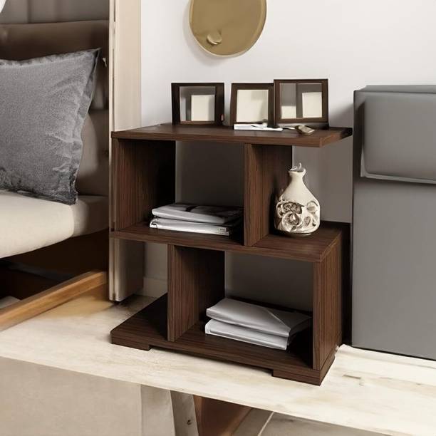 VB WOODVERA Stool for Multipurpose Use,Side/Bedside Coffee Table for Your Living Room Engineered Wood Side Table