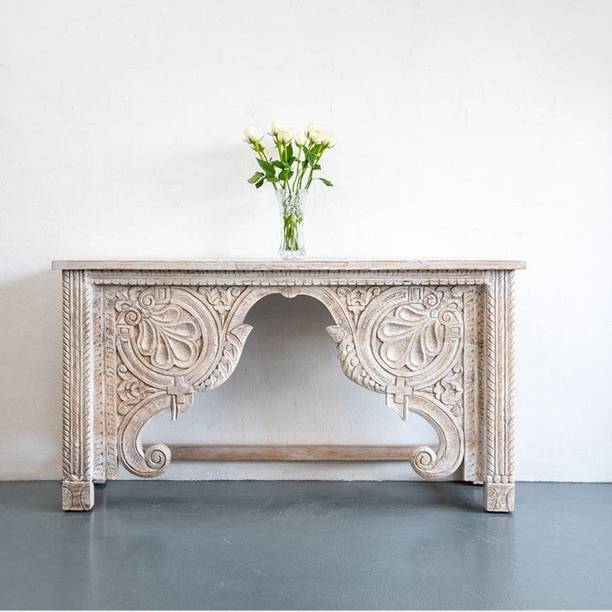 The Craftology CL-160 Solid Wood Console Table (Finish Color - Di