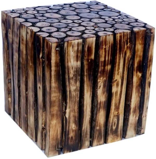 MARYAM WOOD HANDICRAFT Bamboo Side Table