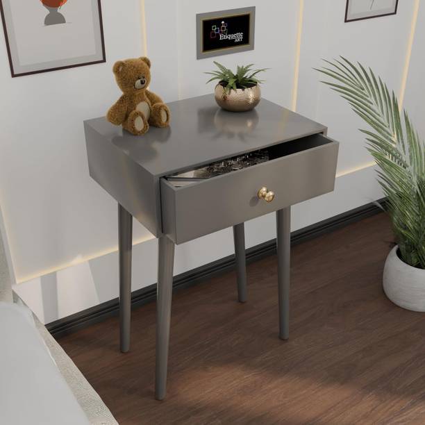 etiquette art Engineered Wood Side Table