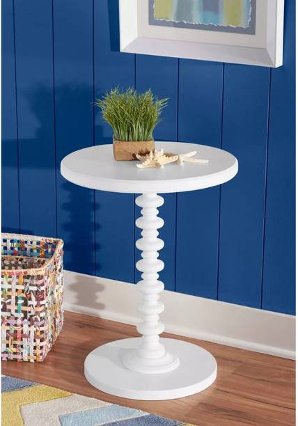 Device Bas with BROWN ART SHOPPEE End Table for Living Room Side Table for Bedroom Pedestal Modern Coffee Table Engineered Wood Corner Table