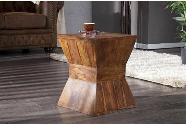 Zeyron Furinture Solid Wood Side Table