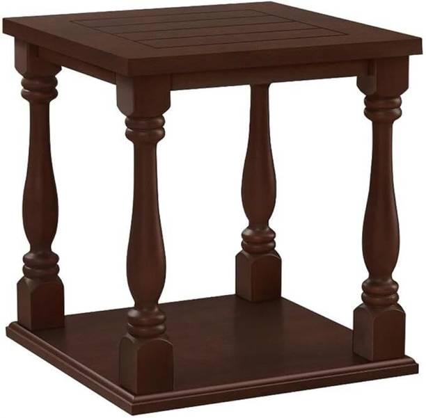 RunamWoods Wooden End Table | Stylish End Table for Living Room, Bedroom, or Office Solid Wood End Table