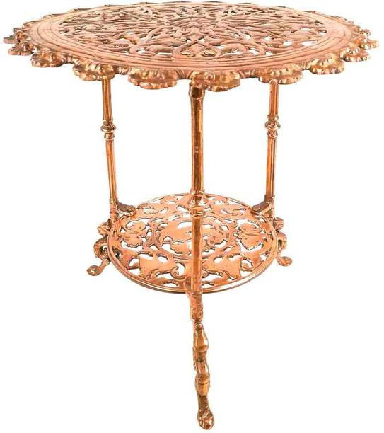 Apkamart Side Table Metal | Space-Saving Design|Coffee Table for Living Room & Home Metal Side Table