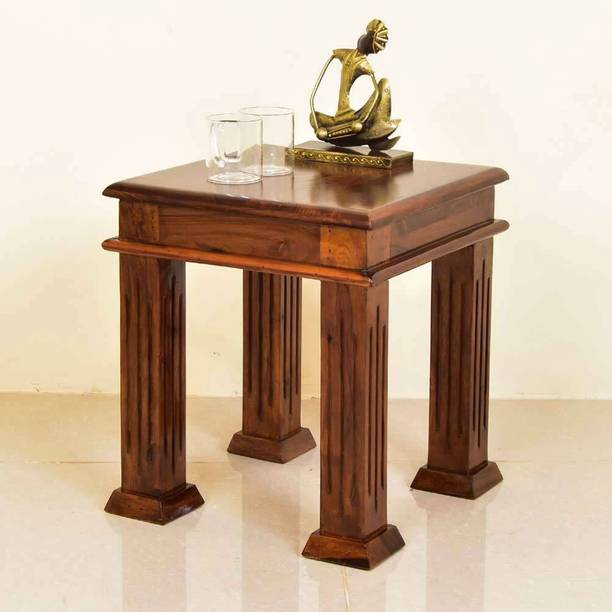 KHATIARTS Solid Wood Side Table