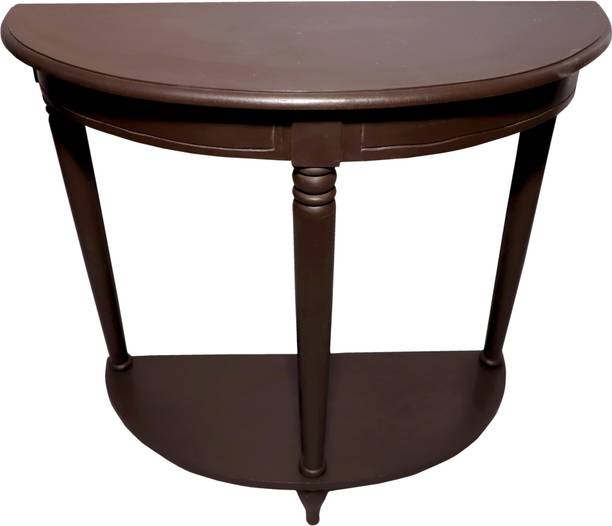 Decorhand Hand Crafted Wooden Console Table for Living/Hallway Room Solid Wood Console Table