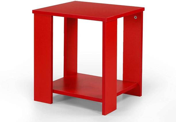 KHUSUBHDECOR Wooden Bed Side Table END Table STYDE Table and Living Room DECORTABLE Engineered Wood Side Table