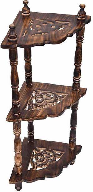 Umar Enterprises Engineered Wood Corner Table