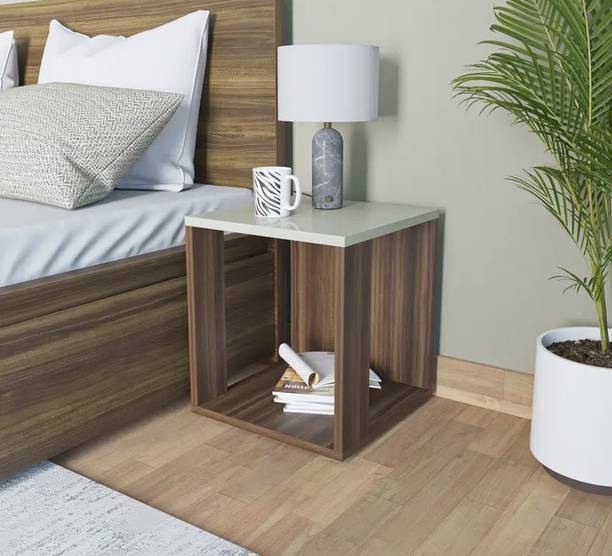 URBAN KHAATI Urban Khaati's Modern and sleek Engineered Wood Side Table