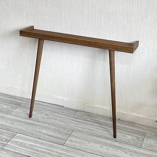 Craftsline Wooden Console Table for Living Room | Side Entrance Table for Home Solid Wood Console Table