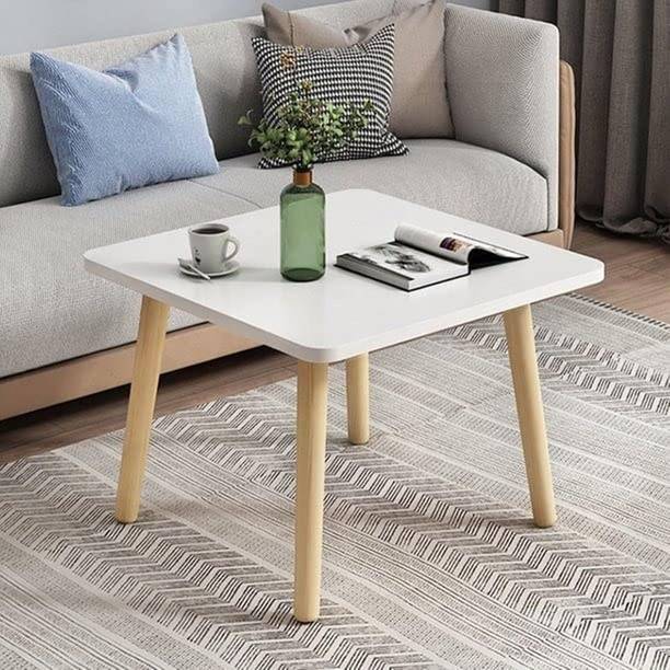 Shadmani Handicrafts Modern Bedside Table Square Accent Table Solid Wood Coffee Table