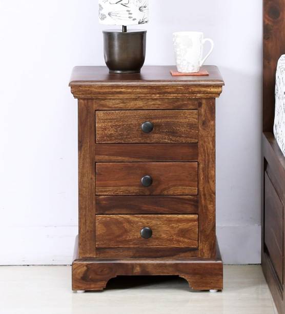vishwakarma arts VFHBEDSIDE Solid Wood End Table