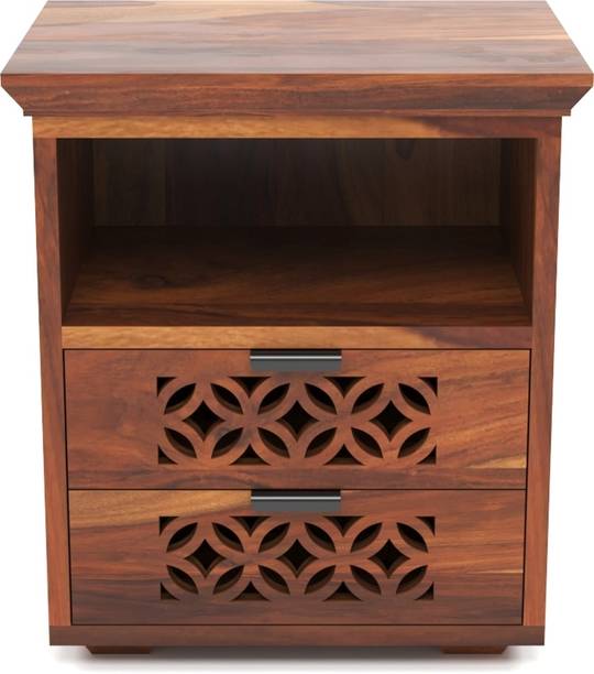 Devsignature Solid Sheesham Wood Bed Side Table For Bed Room Solid Wood End Table