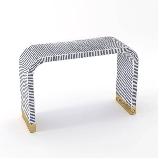 JODHA Bone Inlay Waterfall Console table Solid Wood Con...