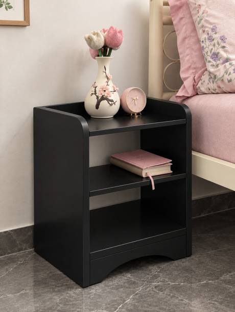 Chotu Traders Compact Side Table for Bedroom & Living Room | Bed Side Table Organizer Engineered Wood Console Table