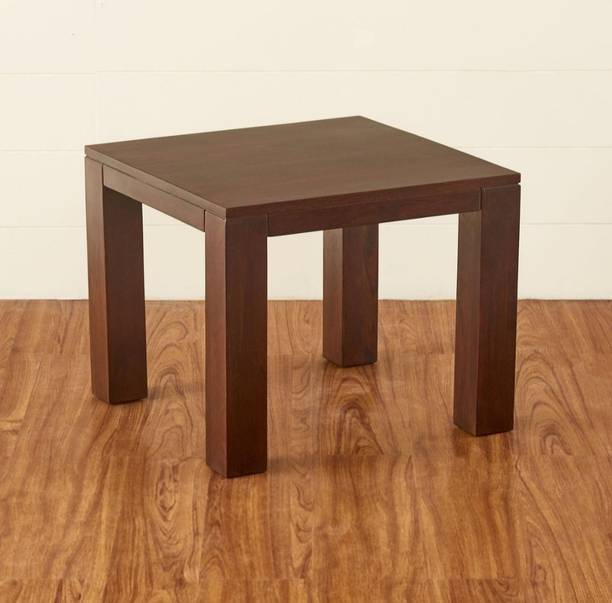Livince Solid Wood End Table