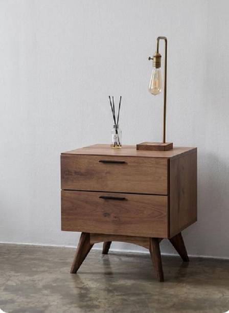 Mamata Wood Decor Sheesham Wood Bedside End Table with Drawer for Storage | Night Stand Table Solid Wood Side Table