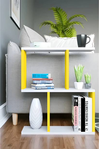 Livster Modern Wooden MDF End Table – Compact Side Table for Living Room or Bedroom Engineered Wood End Table