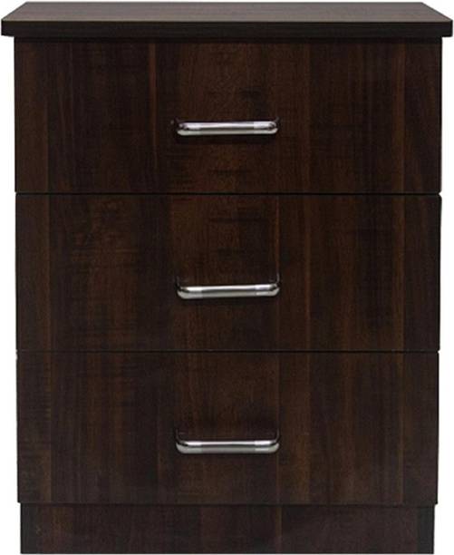 RSPOL 3-DRAWER Engineered Wood Side Table