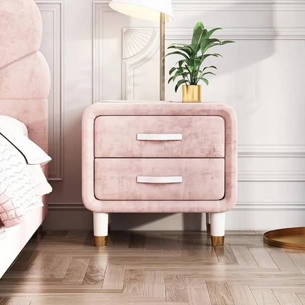 NG Decor Bedroom Living Room End Side Table With Storage Drawer Cabinet Night Stand Engineered Wood Bedside Table