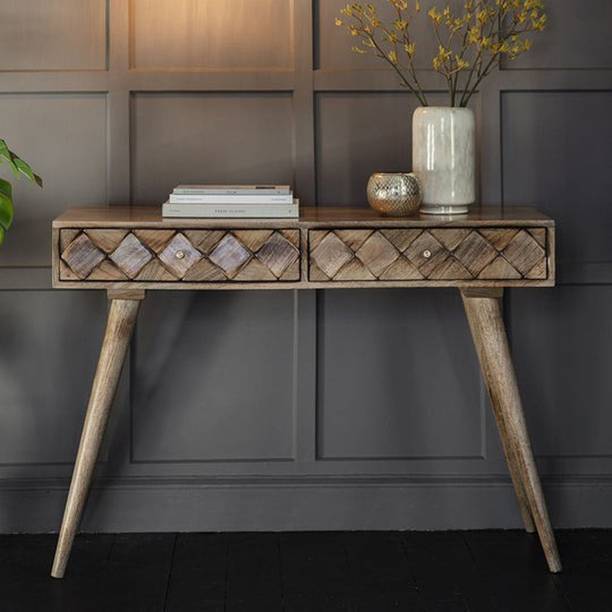 The Craftology CL-164 Solid Wood Console Table