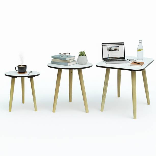 KANVOTEK Ceramic Bedside Table