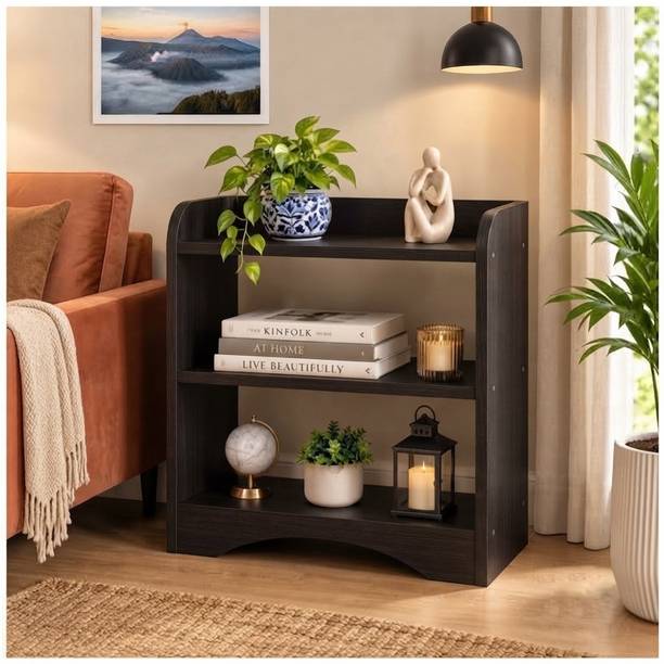 PNDG Engineered Wood Bedside Table