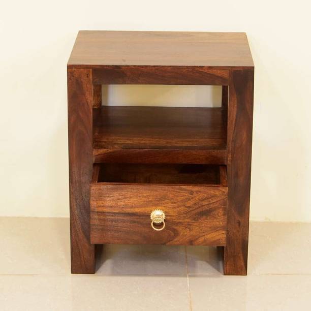 Mamata Wood Decor Sheesham Wood Bedside/End/ Side Table With Drawer Storage For Bedroom/Livingroom Solid Wood Side Table