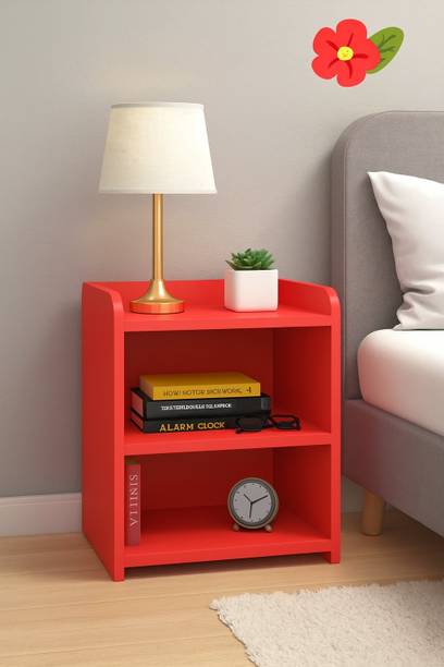 ShaizR Art Side Tables for Bedroom, Bedside Table for Bedroom, Bedside Table, Engineered Wood Bedside Table