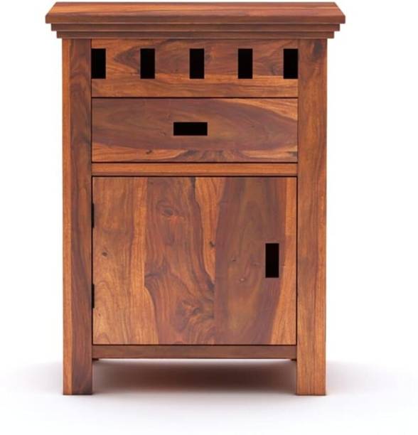 Devsignature Sheesham Wood Bedside Table/Wooden Side Table For Home Solid Wood Bedside Table